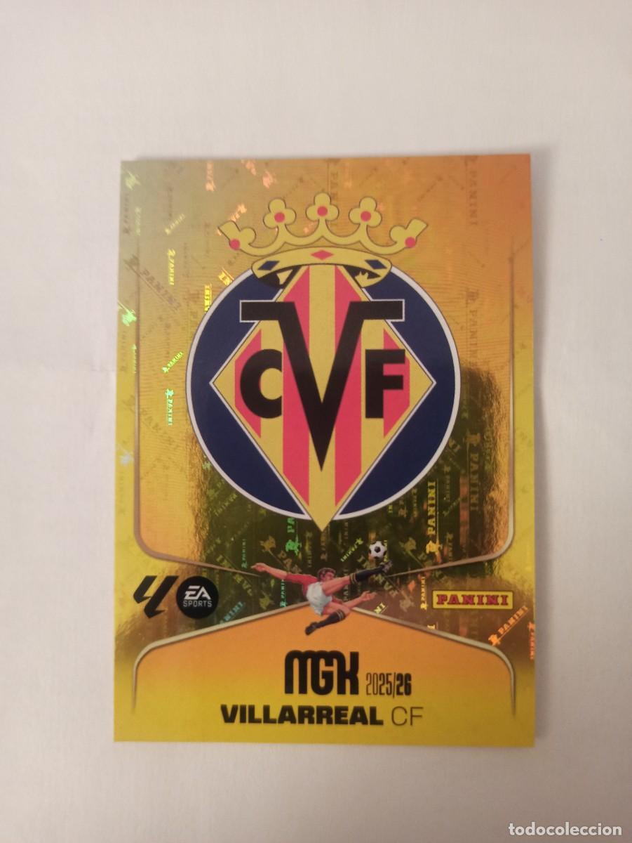 Cromos de F&uacute;tbol: Escudo 361 - Villarreal - MEGACRACKS 2025 2026 - 25 26 - MGK