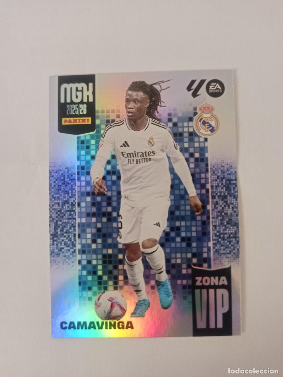 Cromos de F&uacute;tbol: Camavinga 391 - R. Madrid - ZONA VIP - MEGACRACKS 2025 2026 - 25 26 - MGK