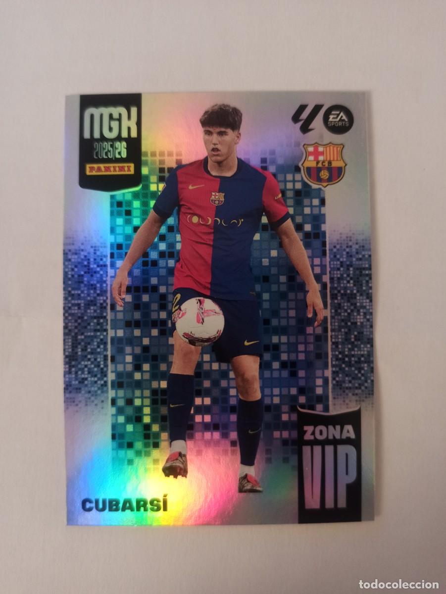 Fu&szlig;ball-Sticker: Cubars&iacute; 392 - Barcelona - ZONA VIP - MEGACRACKS 2025 2026 - 25 26 - MGK