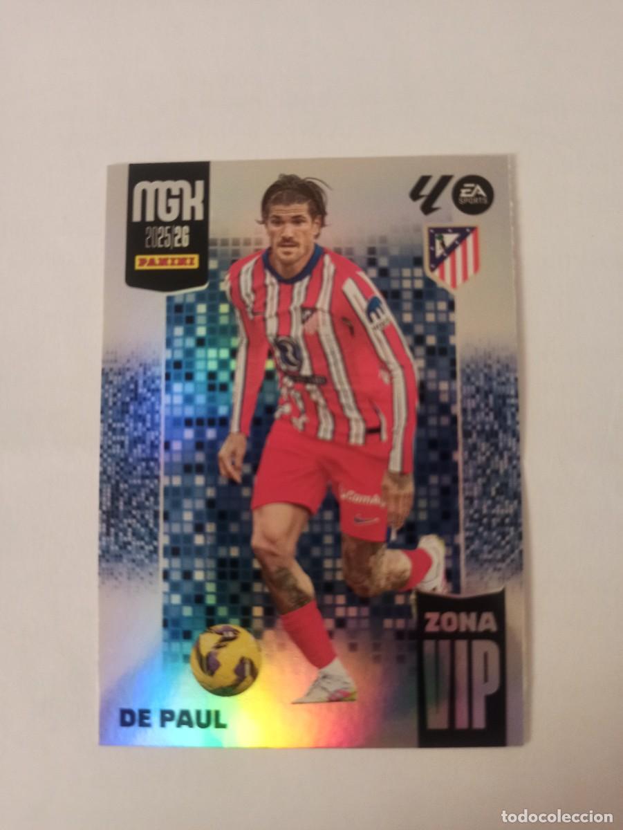 Fu&szlig;ball-Sticker: De Paul 393 - At. Madrid - ZONA VIP - MEGACRACKS 2025 2026 - 25 26 - MGK