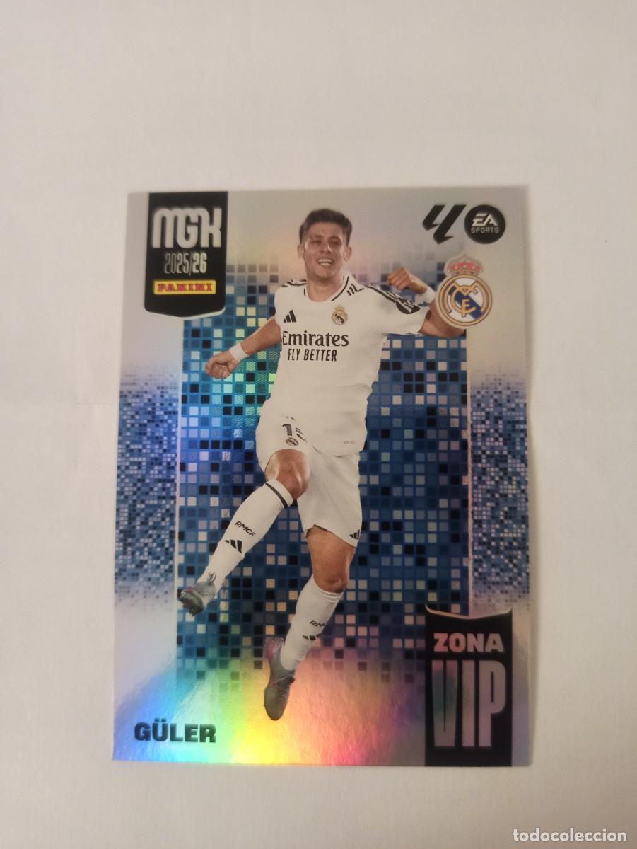 Football Stickers: Guler 394 - R. Madrid - ZONA VIP - MEGACRACKS 2025 2026 - 25 26 - MGK