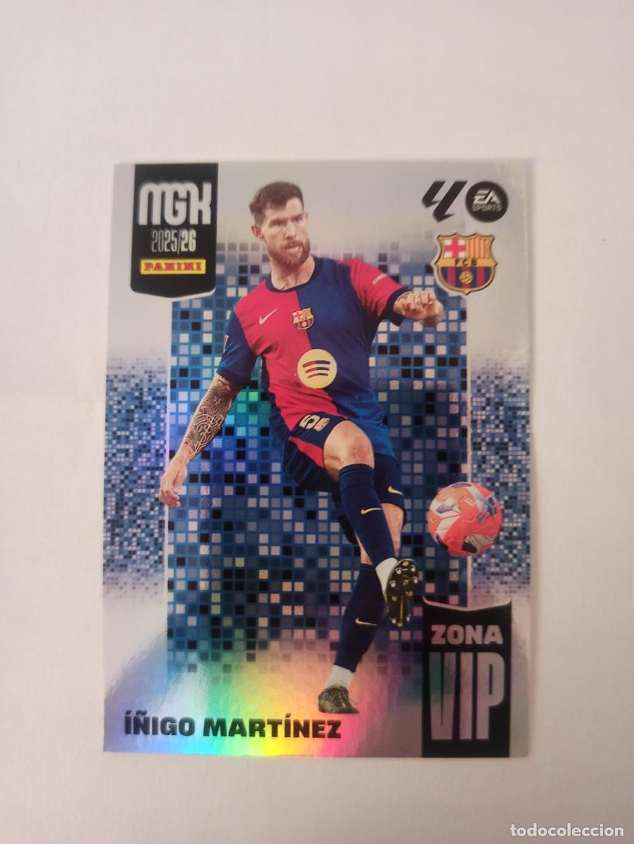 Cromos de F&uacute;tbol: I&ntilde;igo Martinez 396 - Barcelona - ZONA VIP - MEGACRACKS 2025 2026 - 25 26 - MGK