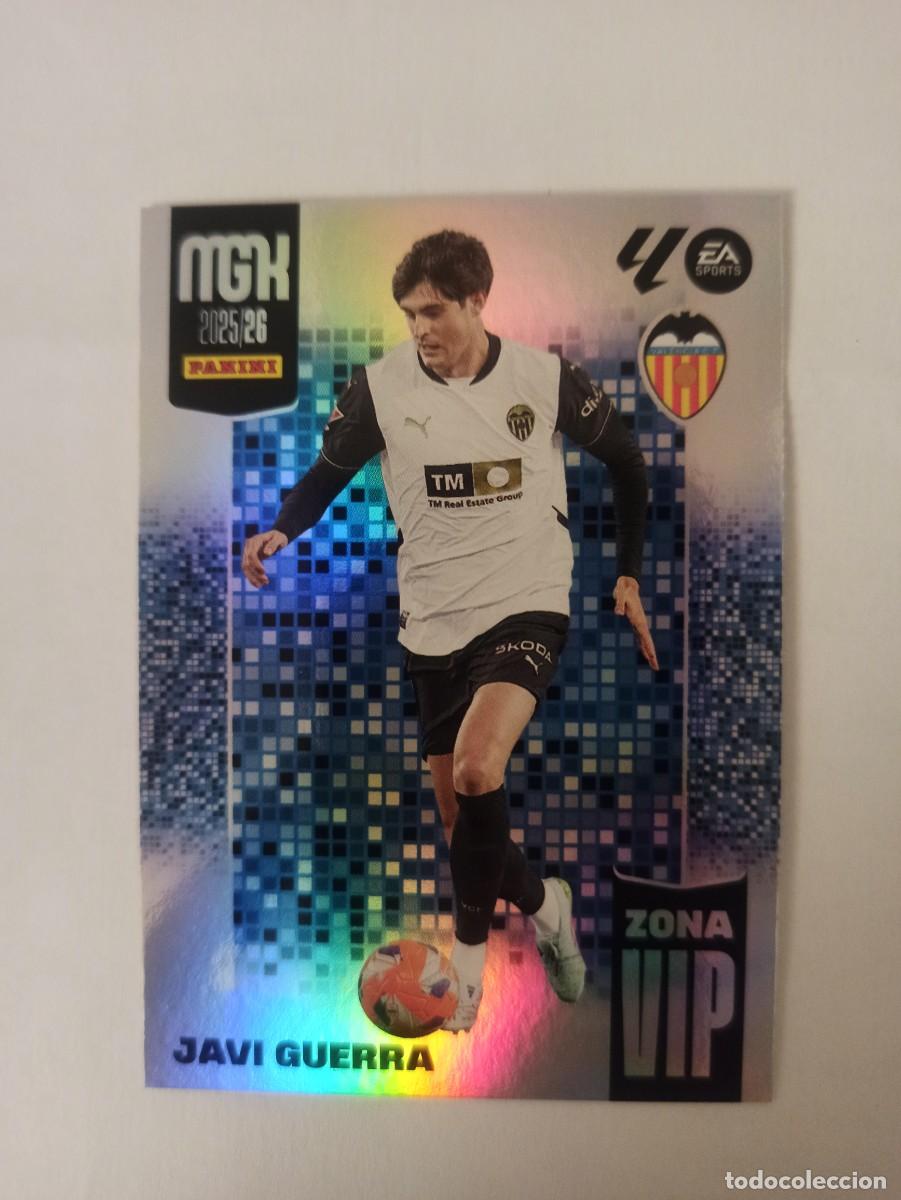 Fu&szlig;ball-Sticker: Javi Guerra 398 - Valencia - ZONA VIP - MEGACRACKS 2025 2026 - 25 26 - MGK