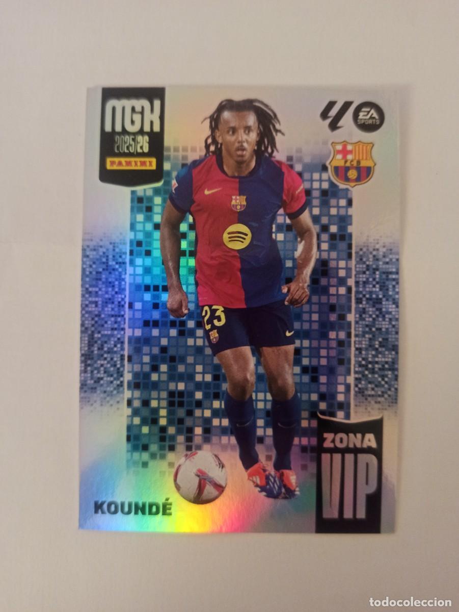 Fu&szlig;ball-Sticker: Kounde 399 - Barcelona - ZONA VIP - MEGACRACKS 2025 2026 - 25 26 - MGK