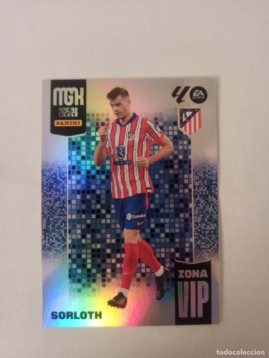 Cromos de F&uacute;tbol: Sorloth 404 - At. Madrid - ZONA VIP - MEGACRACKS 2025 2026 - 25 26 - MGK