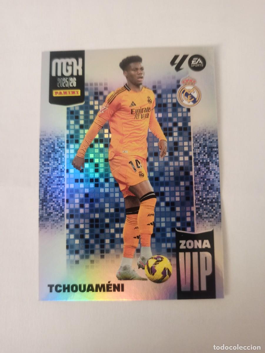 Figurine di Calcio: Tchouameni 405 - R. Madrid - ZONA VIP - MEGACRACKS 2025 2026 - 25 26 - MGK