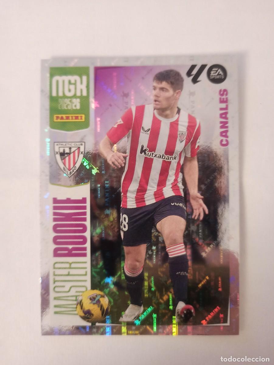 Fu&szlig;ball-Sticker: Canales 406 - Ath. Bilbao - MASTER ROOKIE - MEGACRACKS 2025 2026 - 25 26 - MGK
