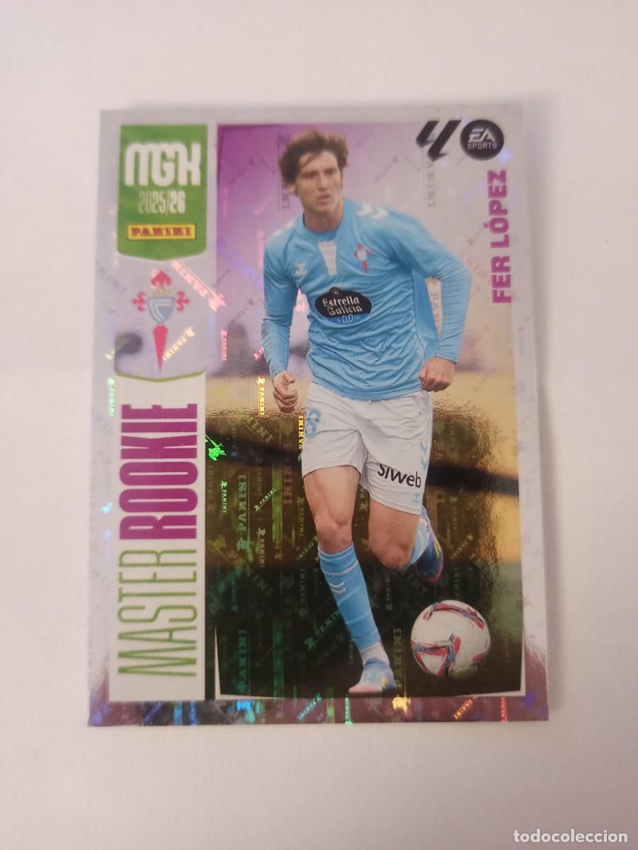Cromos de F&uacute;tbol: Fer Lopez 411 - Celta - MASTER ROOKIE - MEGACRACKS 2025 2026 - 25 26 - MGK