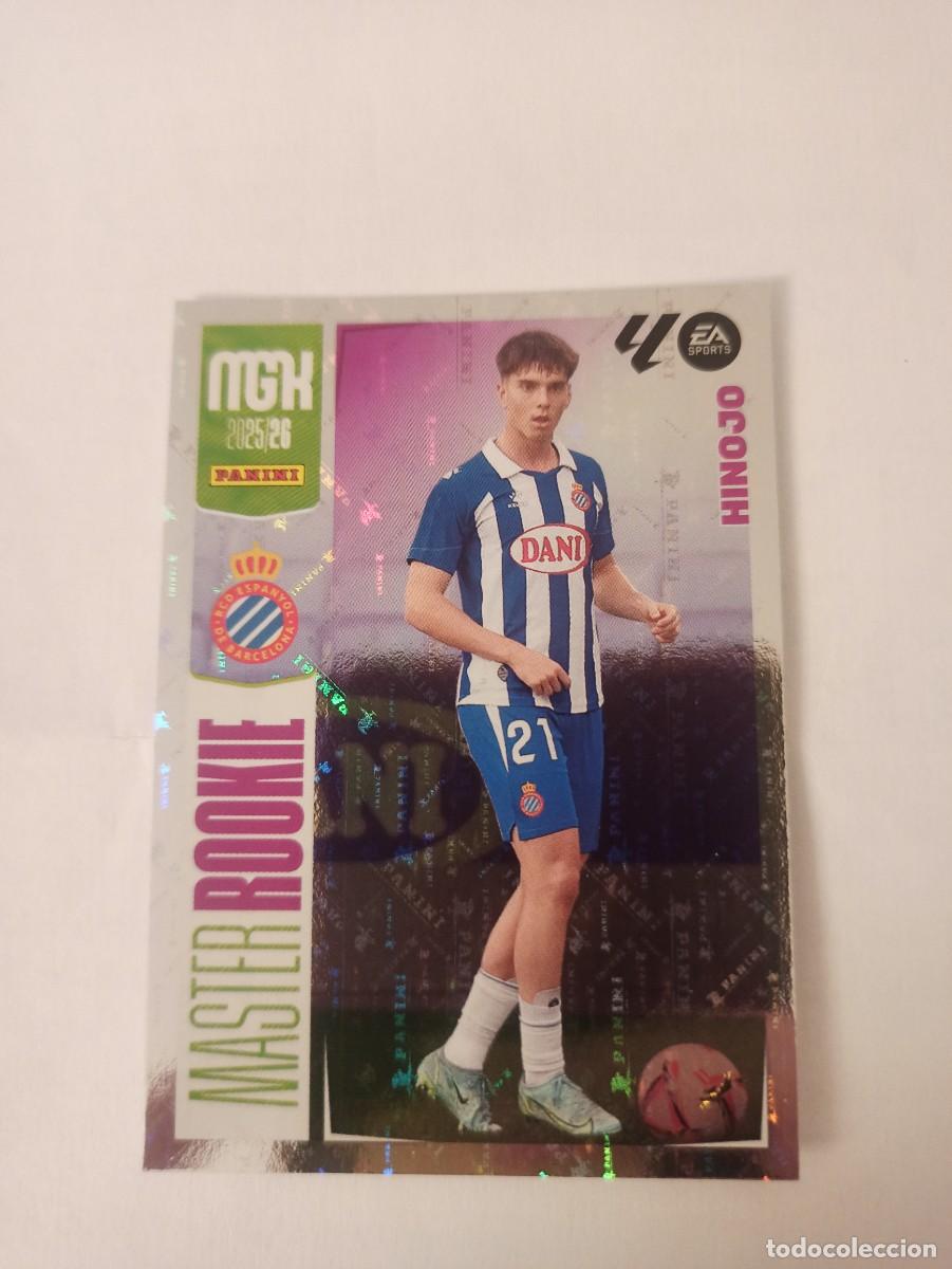 Fu&szlig;ball-Sticker: Hinojo 413 - Espanyol - MASTER ROOKIE - MEGACRACKS 2025 2026 - 25 26 - MGK