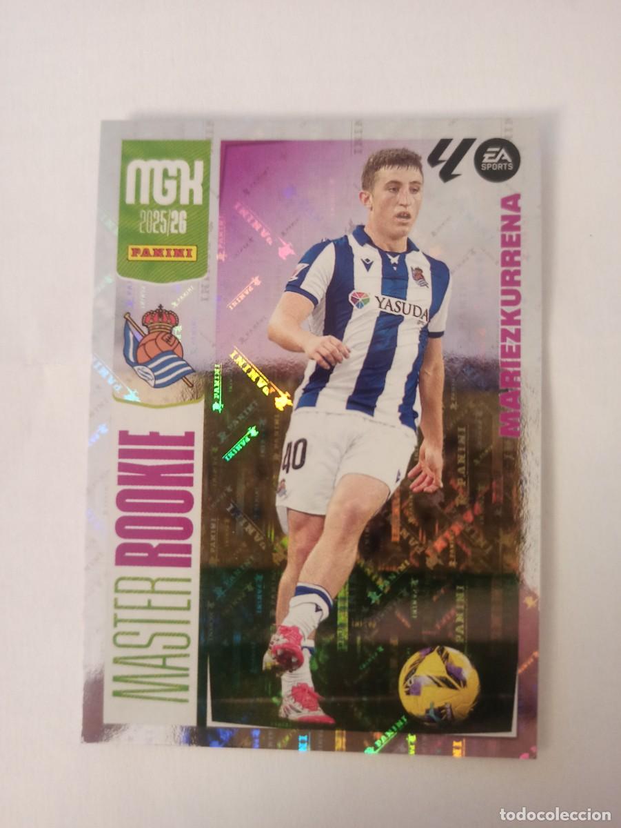 Cromos de F&uacute;tbol: Mariezkurrena 417 - R. Sociedad - MASTER ROOKIE - MEGACRACKS 2025 2026 - 25 26 - MGK