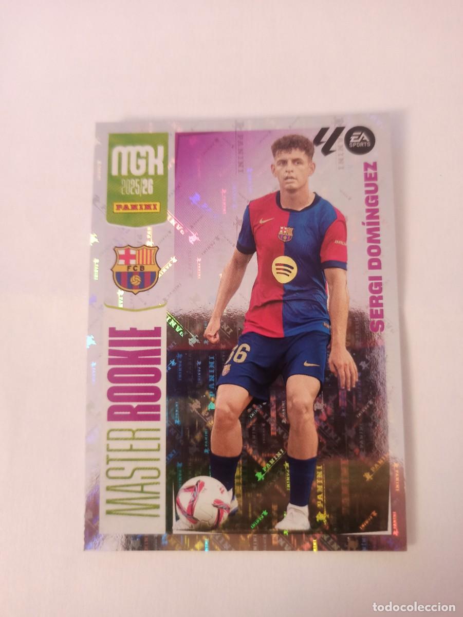 Football Stickers: Sergi Rodriguez 421 - Barcelona - MASTER ROOKIE - MEGACRACKS 2025 2026 - 25 26 - MGK