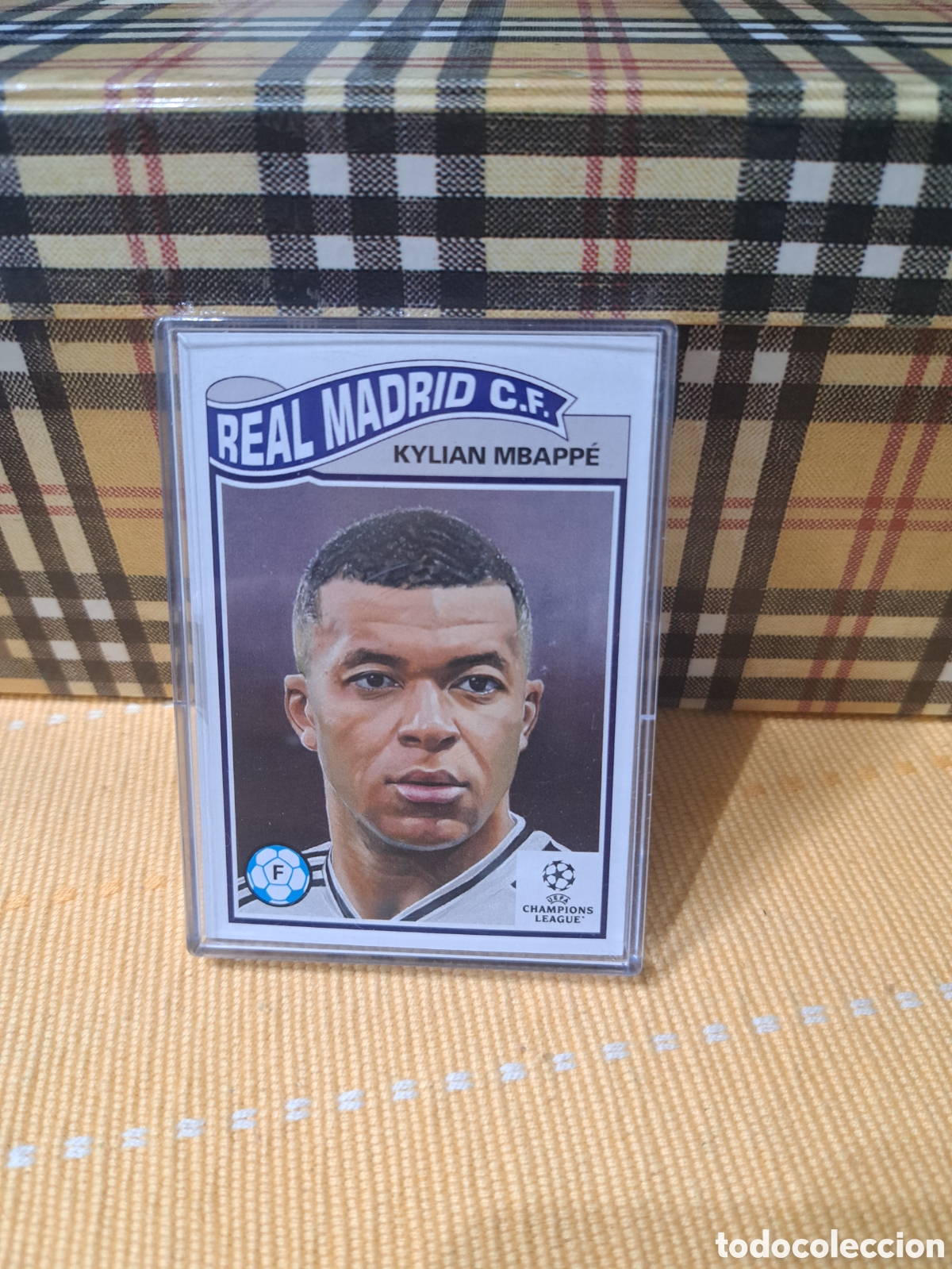 Cromos de F&uacute;tbol: MBAPPE REAL MADRID LIVING SET