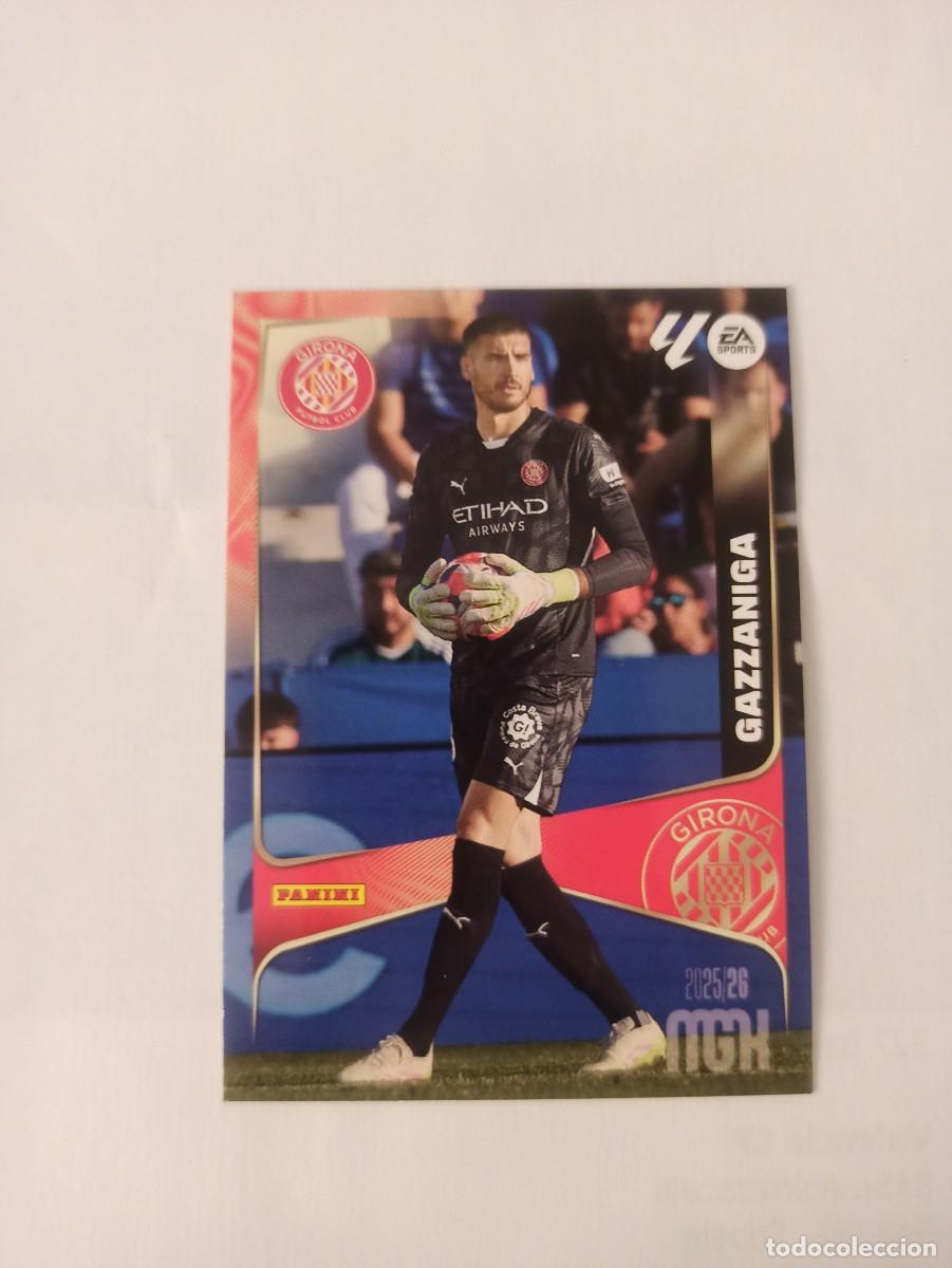 Cromos de f&uacute;tbol: Gazzaniga 182 - Girona - MEGACRACKS 2025 2026 - 25 26 - MGK