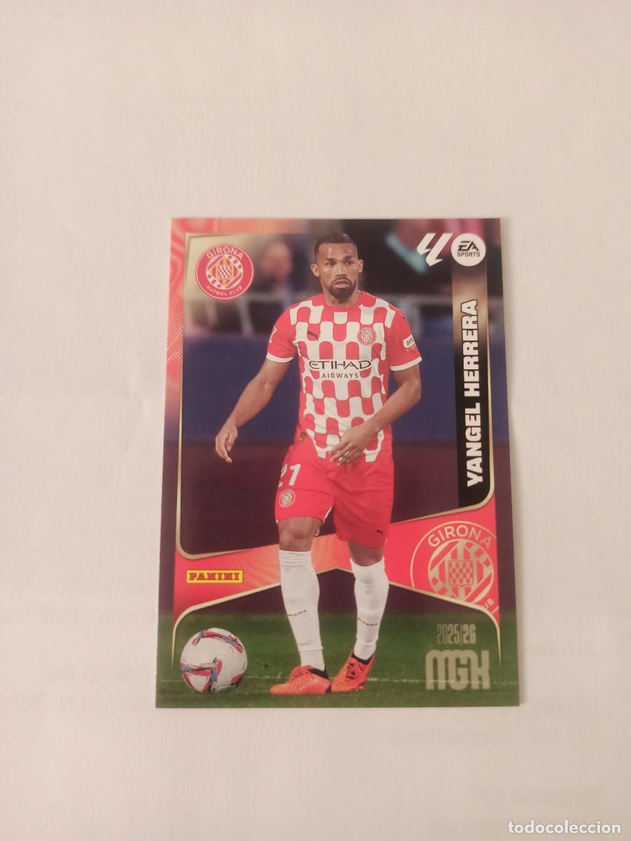 Cromos de f&uacute;tbol: Yangel Herrera 192 - Girona - MEGACRACKS 2025 2026 - 25 26 - MGK