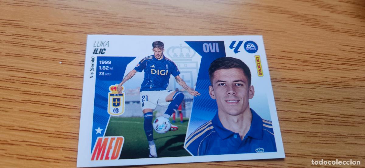 Football Stickers: ilic 15 oviedo este 2025 2026 25 26 sin pegar
