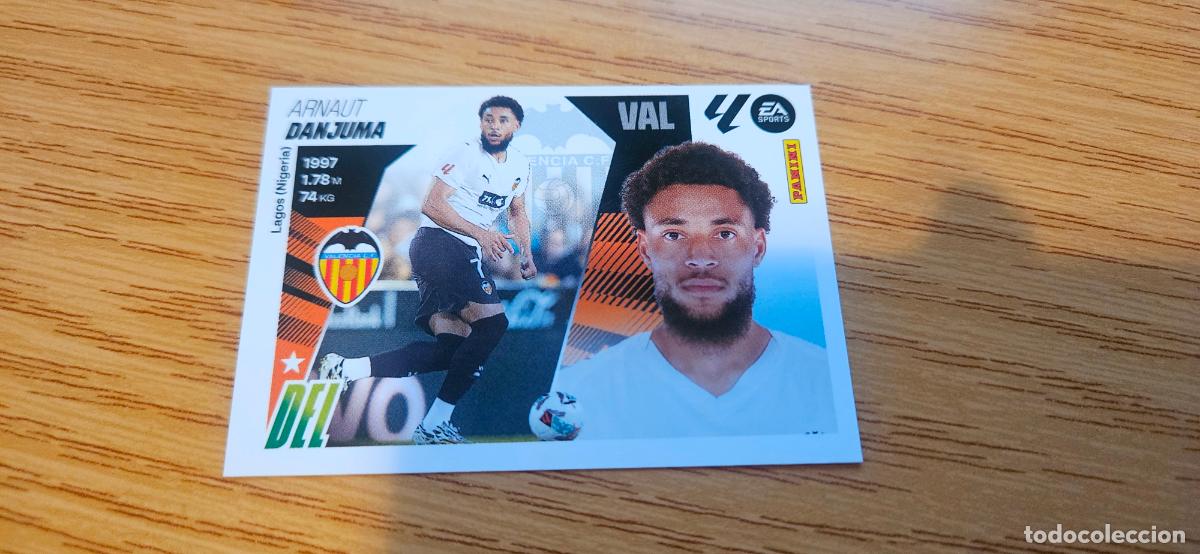 Figurine di Calcio: danjuma 19 bis valencia coloca este 2025 2026 25 26 sin pegar