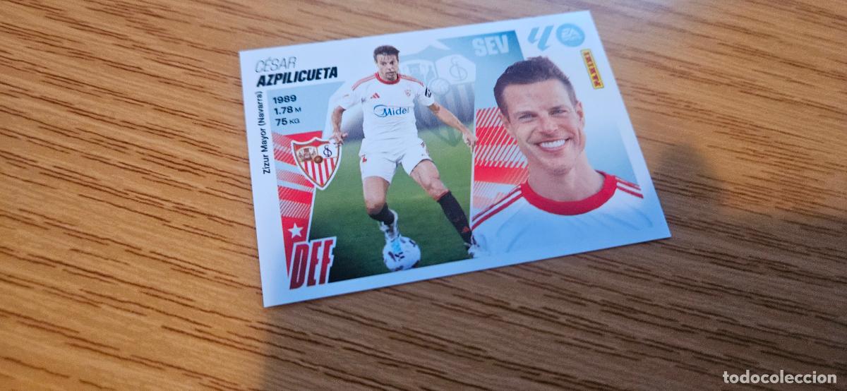 Figurine di Calcio: azpilicueta sevilla 10 bis coloca este 2025 2026 25 26 sin pegar