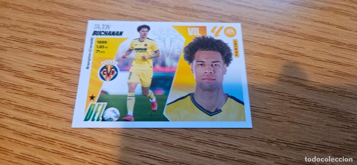 Figurine di Calcio: buchanan villarreal 20 bis coloca este 2025 2026 25 26 sin pegar