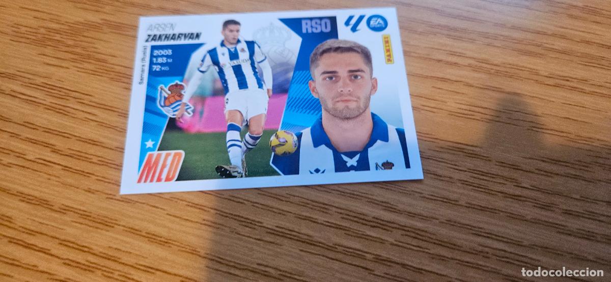 Figurine di Calcio: zakharyan real sociedad 15 bis coloca este 2025 2026 25 26 sin pegar