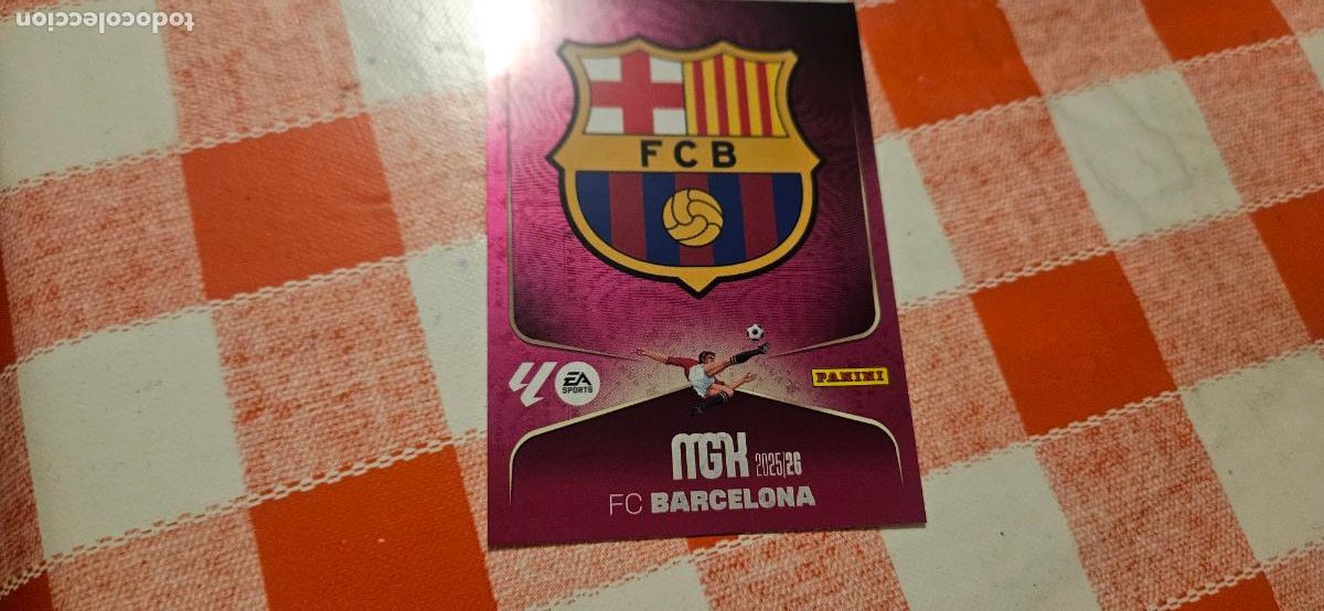 Figurine di Calcio: escudo 73 barcelona megacrack 2025 2026 25 26 sin pegar
