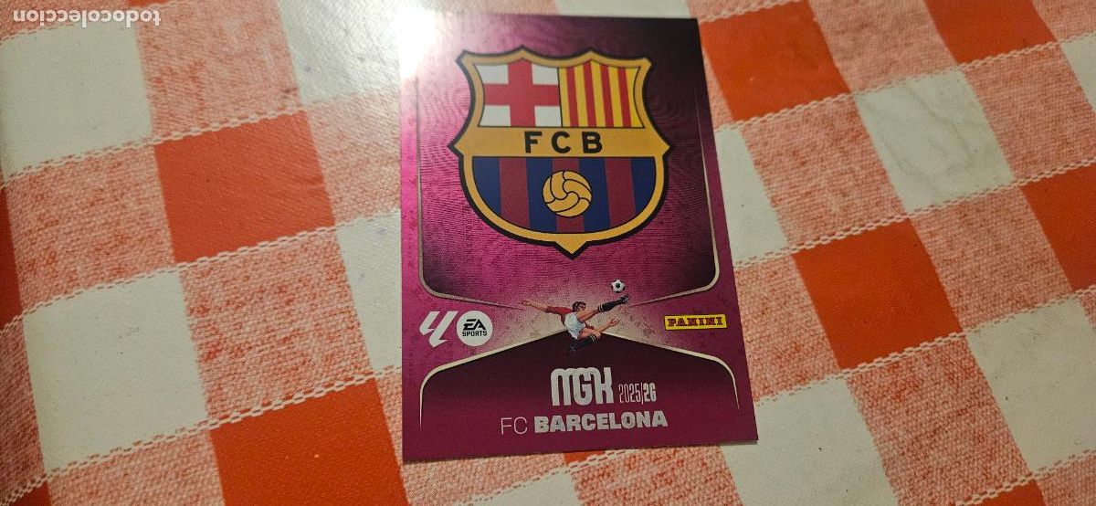 Figurine di Calcio: escudo 73 barcelona megacrack 2025 2026 25 26 sin pegar