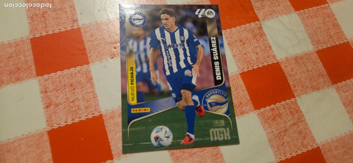 Figurine di Calcio: megacracks denis suarez 483 alaves este 2025 2026 25 26 sin pegar