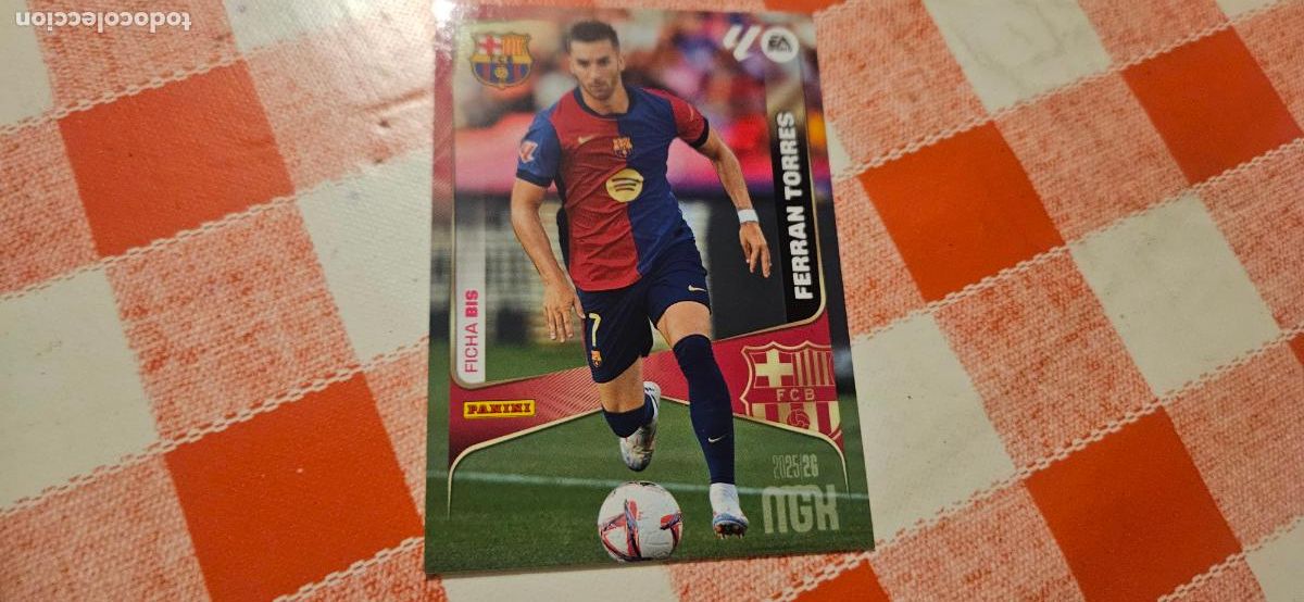 Figurine di Calcio: ferran torres 89 bis barcelona megacrack 2025 2026 25 26 sin pegar