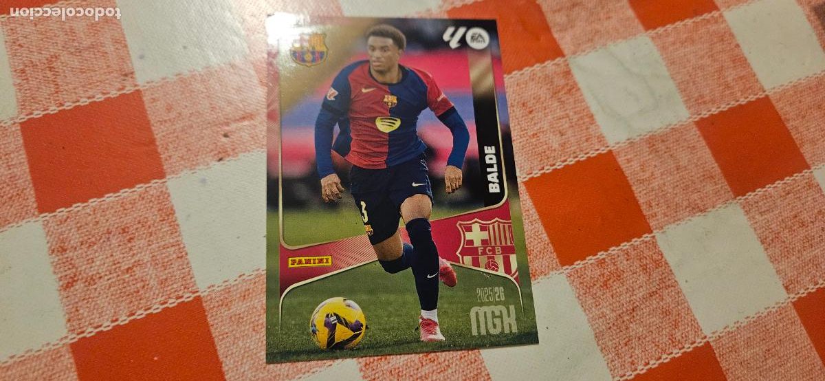 Figurine di Calcio: balde 81 barcelona megacrack 2025 2026 25 26 sin pegar