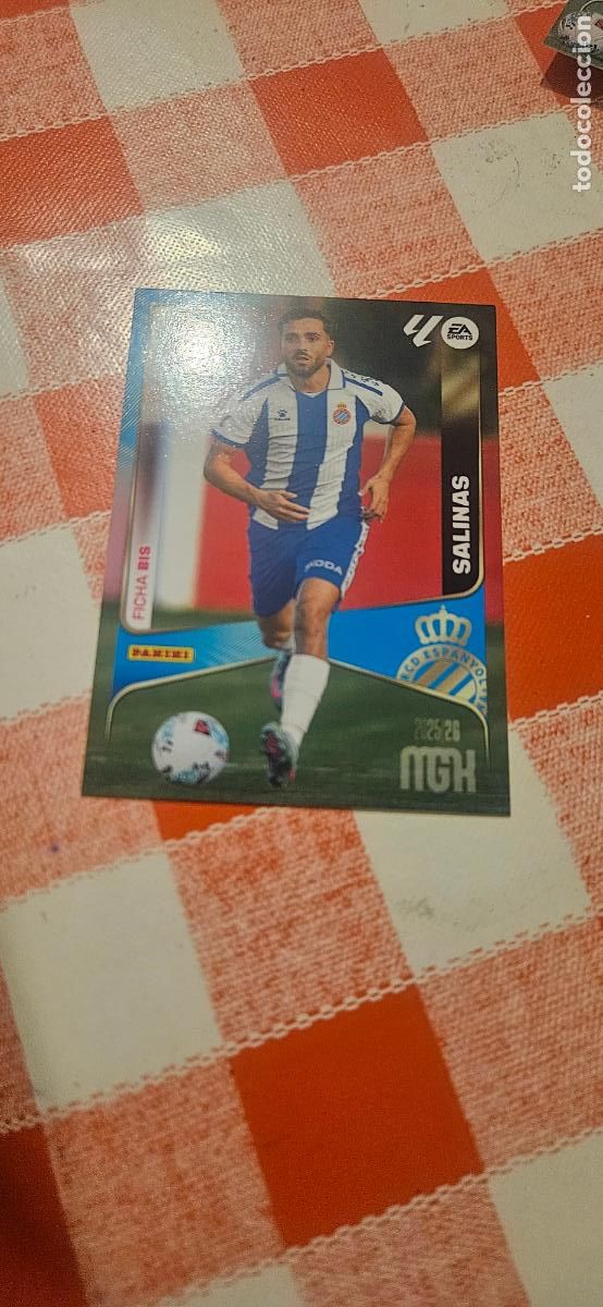 Figurine di Calcio: salinas 152 bis espa&ntilde;ol megacracks 2025 2026 25 26 sin pegar