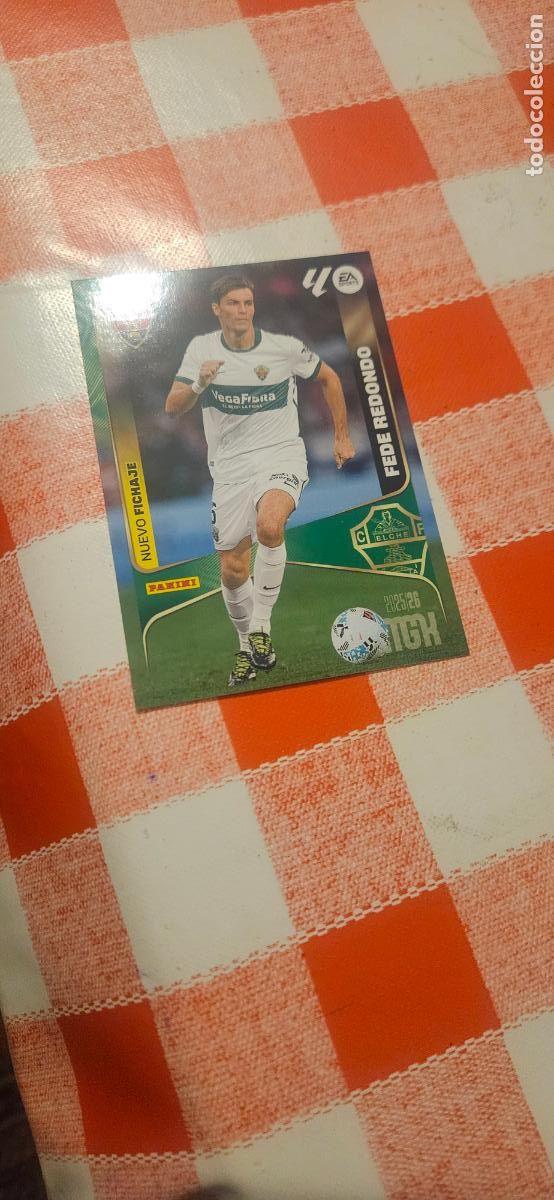 Figurine di Calcio: redondo fichaje 492 elche megacracks 2025 2026 25 26 sin pegar
