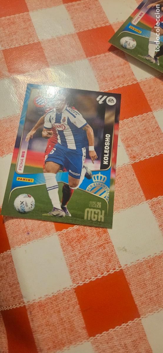 Figurine di Calcio: koleosho 159 bis espa&ntilde;ol megacracks 2025 2026 25 26 sin pegar