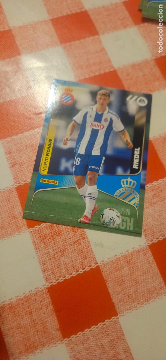 Figurine di Calcio: riedel fichaje 488 espa&ntilde;ol megacracks 2025 2026 25 26 sin pegar