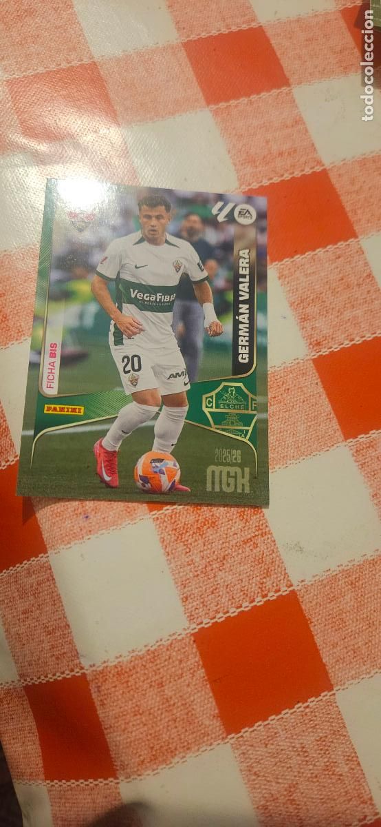 Figurine di Calcio: valera 141 bis elche megacracks 2025 2026 25 26 sin pegar