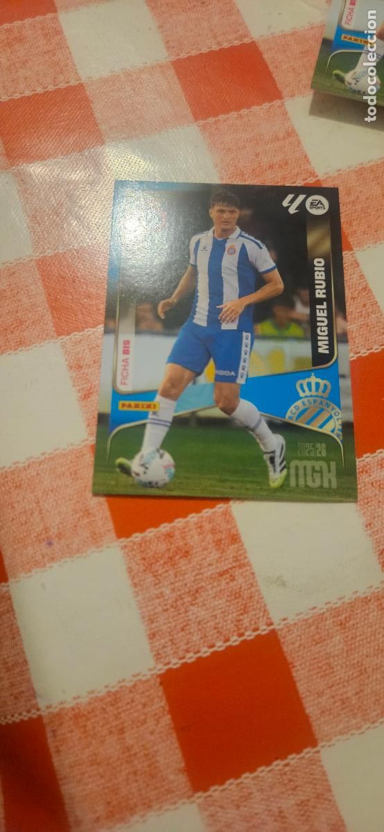 Figurine di Calcio: rubio 149 bis espa&ntilde;ol megacracks 2025 2026 25 26 sin pegar