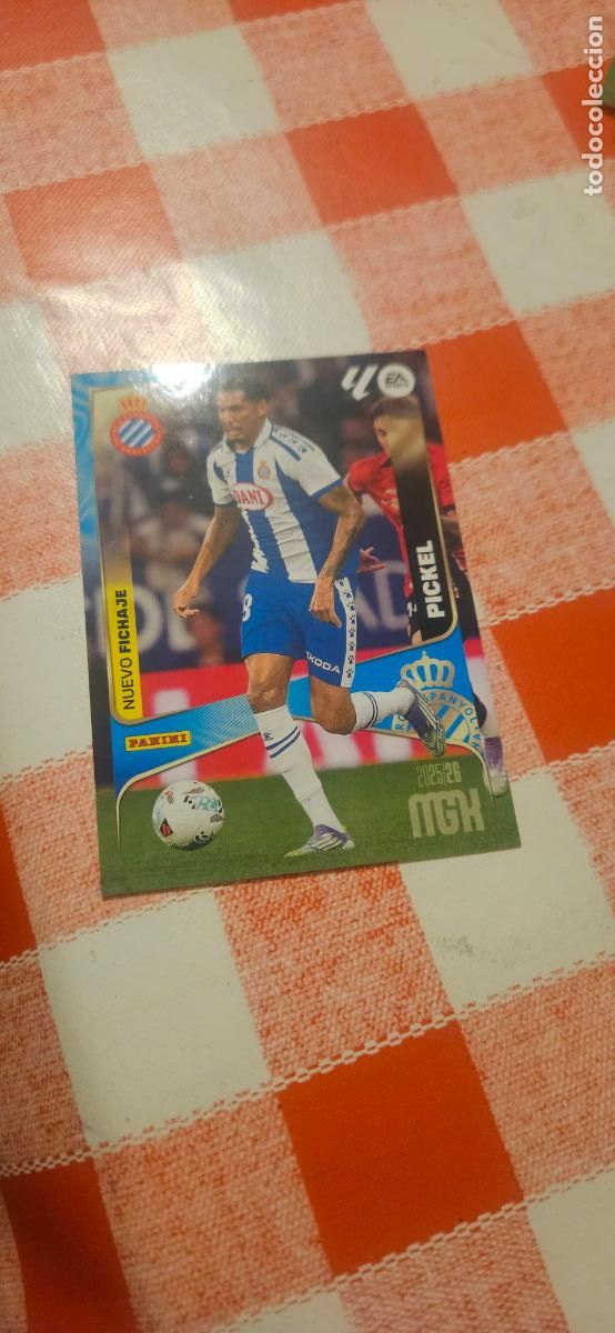 Cromos de Futebol: espa&ntilde;ol pickel fichaje 496 megacracks 2025 2026 25 26 sin pegar