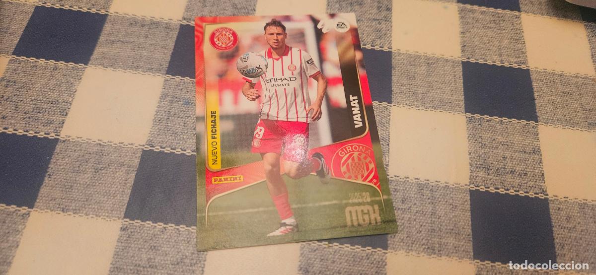 Fu&szlig;ball-Sticker: fichaje 502 vanat girona megacrack 2025 2026 25 26 sin pegar trading card