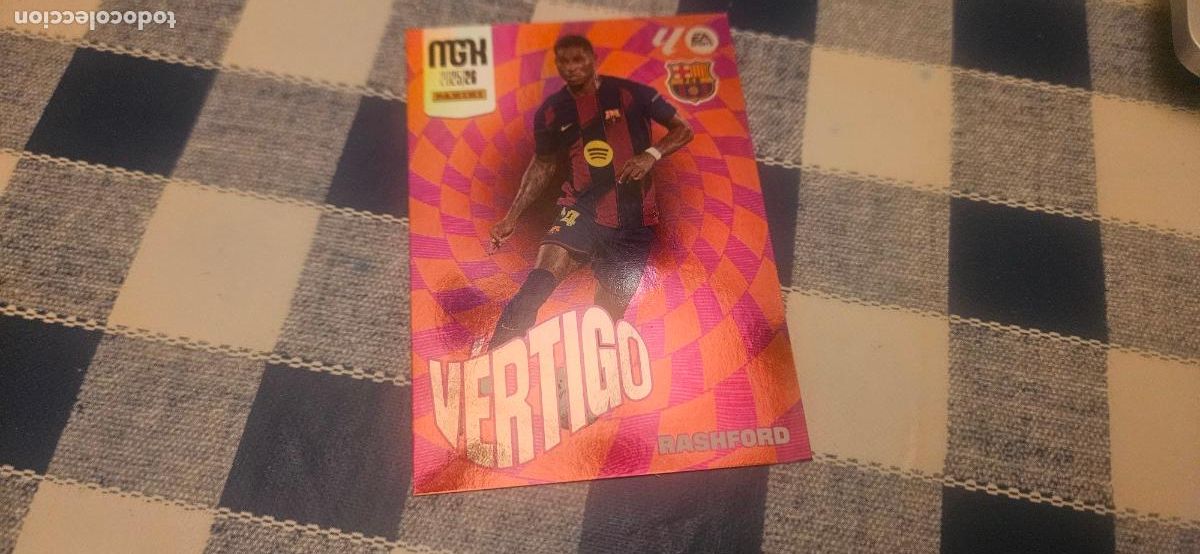Football Stickers: rashford 509 barcelona vertigo megacrack 2025 2026 25 26 sin pegar trading card