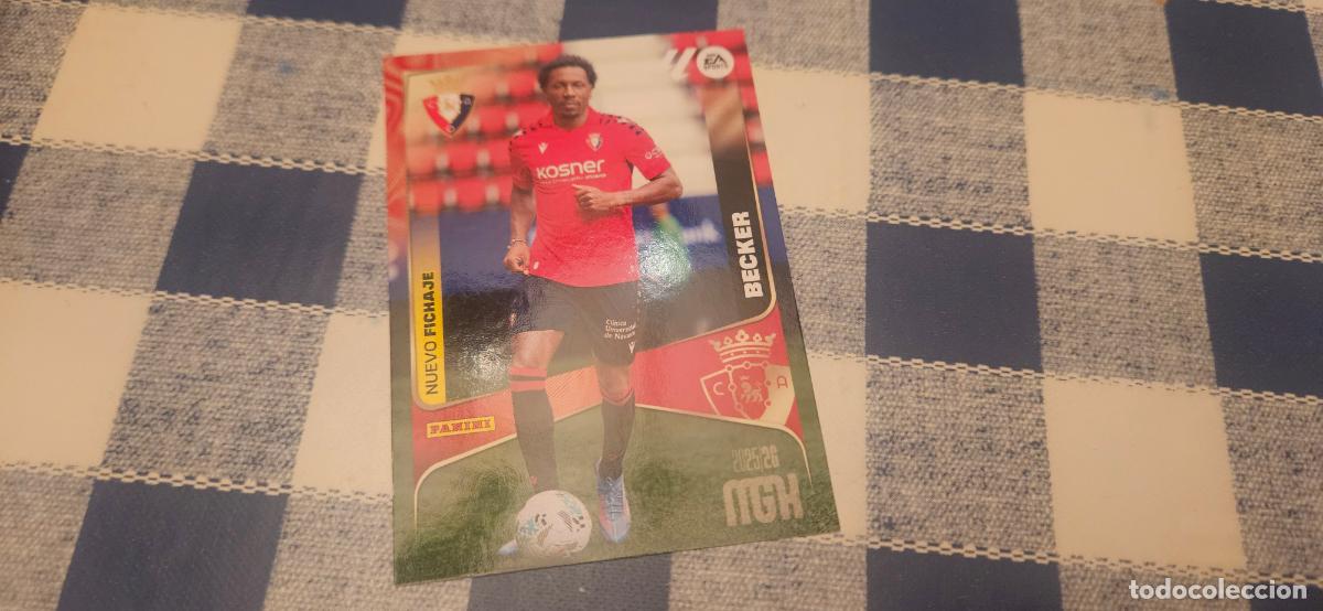 Fu&szlig;ball-Sticker: becker fichaje 485 mallorca megacrack 2025 2026 25 26 sin pegar trading card