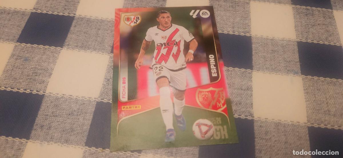 Fu&szlig;ball-Sticker: espino 295 bis rayo vallecano megacrack 2025 2026 25 26 sin pegar trading card