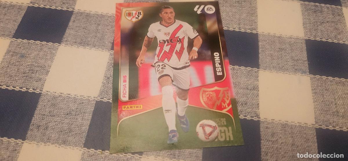 Fu&szlig;ball-Sticker: espino 295 bis rayo vallecano megacrack 2025 2026 25 26 sin pegar trading card