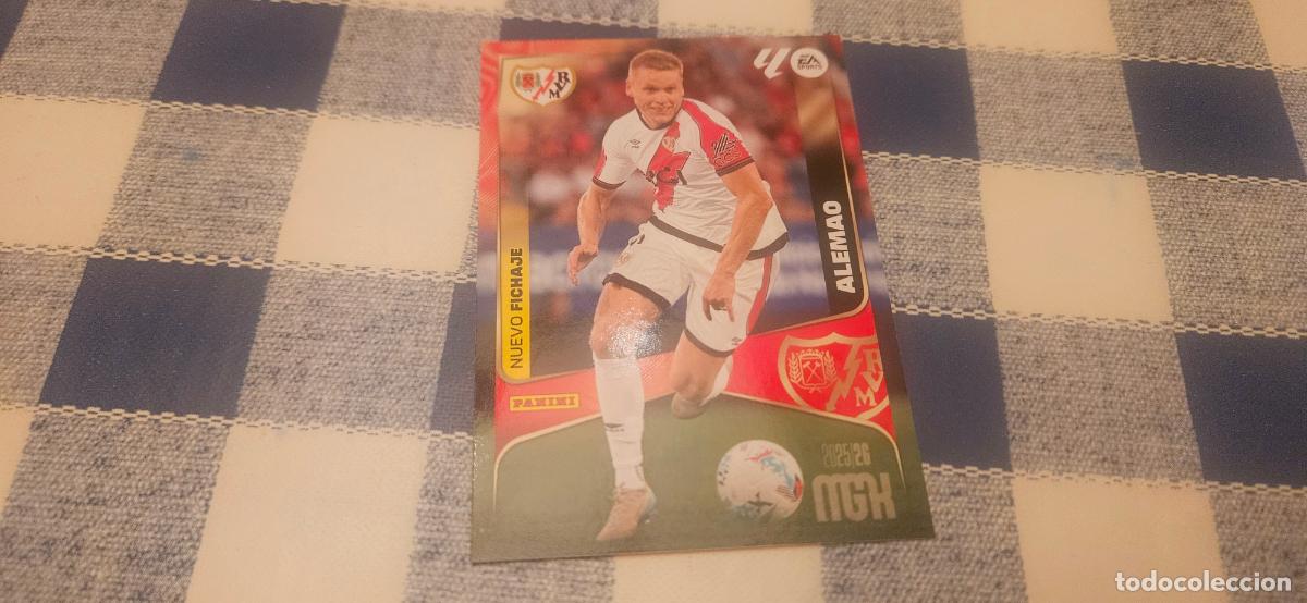 Fu&szlig;ball-Sticker: alemao fichaje 494 rayo vallecano megacrack 2025 2026 25 26 sin pegar trading card