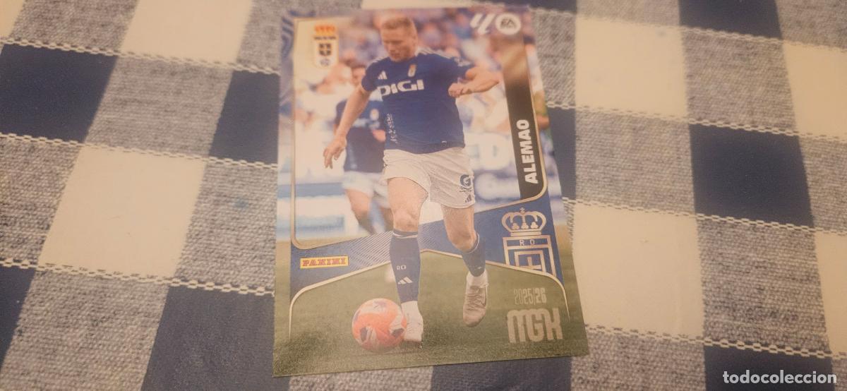 Fu&szlig;ball-Sticker: alemao 288 oviedo megacrack 2025 2026 25 26 sin pegar trading card