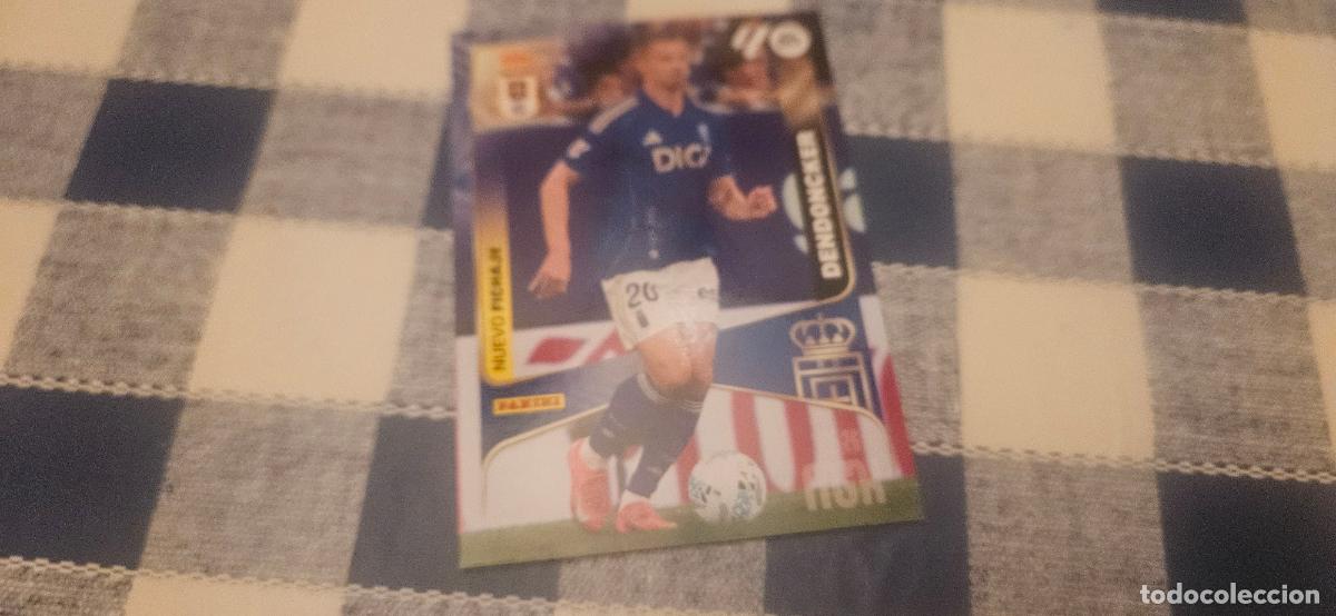 Fu&szlig;ball-Sticker: dendoncker fichaje 490 oviedo megacrack 2025 2026 25 26 sin pegar trading card