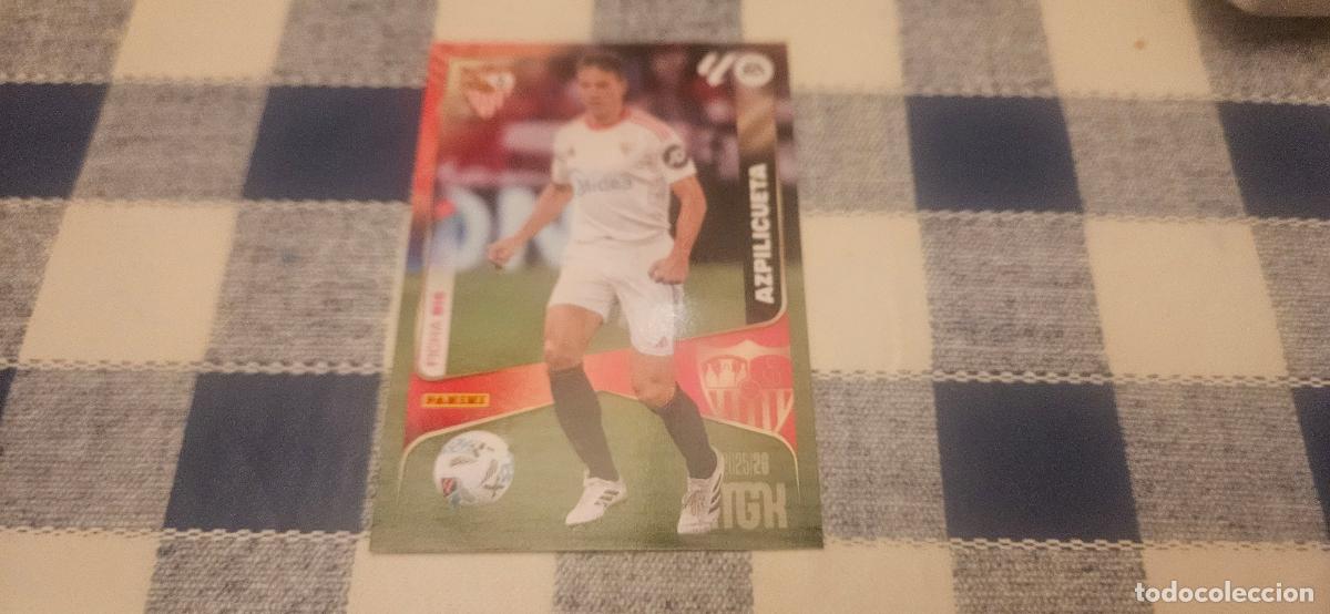 Fu&szlig;ball-Sticker: azpilicueta 333 bis sevilla megacrack 2025 2026 25 26 sin pegar trading card
