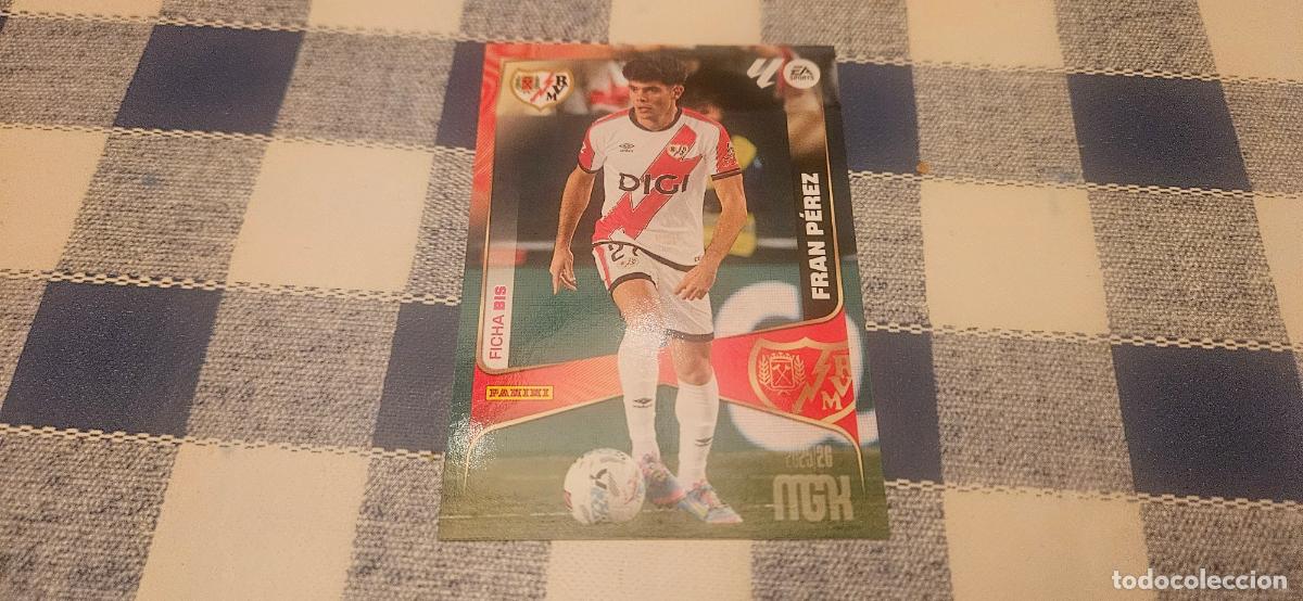 Fu&szlig;ball-Sticker: fran perez 306 bis rayo vallecano megacrack 2025 2026 25 26 sin pegar trading card