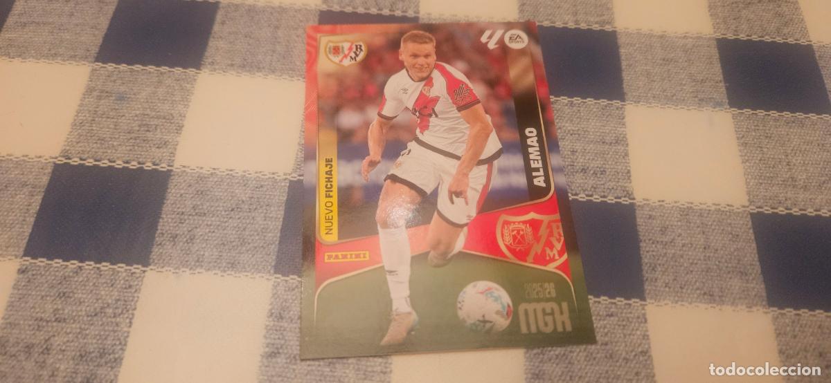 Fu&szlig;ball-Sticker: alemao fichaje 494 rayo vallecano megacrack 2025 2026 25 26 sin pegar trading card