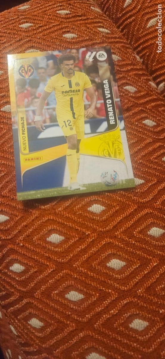 Fu&szlig;ball-Sticker: villarreal veiga 487 fichaje megacracks 2025 2026 25 26 trading card
