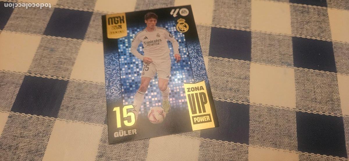 Fu&szlig;ball-Sticker: P394 GULER real madrid zona vip power megacracks 2025 2026 25 26 trading card