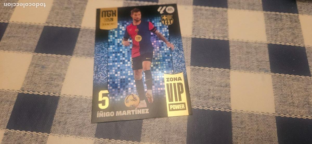 Fu&szlig;ball-Sticker: P396 i&ntilde;igo martinez barcelona zona vip power megacracks 2025 2026 25 26 trading card