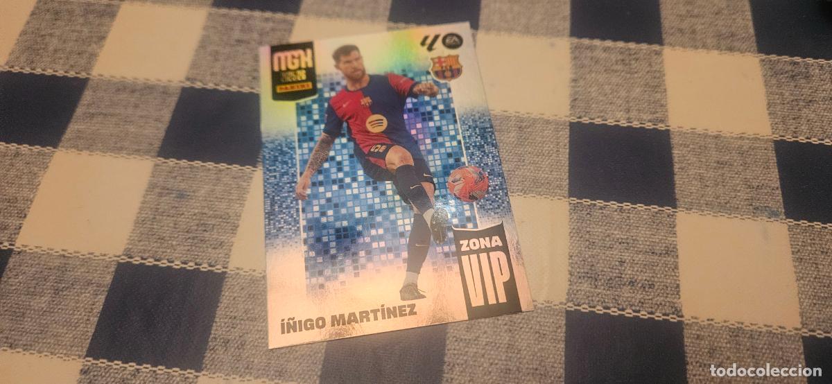 Fu&szlig;ball-Sticker: 396 i&ntilde;igo martinez barcelona zona vip megacracks 2025 2026 25 26 trading card